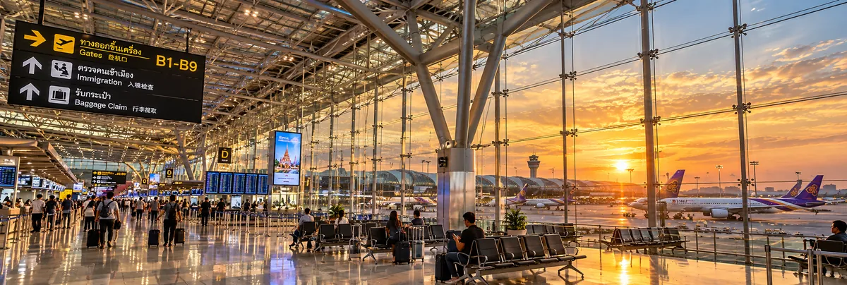 สนามบินสุวรรณภูมิ (Suvarnabhumi Airport)